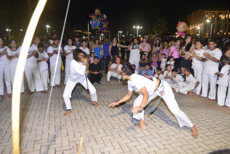 Sábado cultural mulheres no parque artes marciais no Parque Cultural Vila Maguary