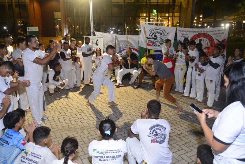 Sábado cultural mulheres no parque artes marciais no Parque Cultural Vila Maguary