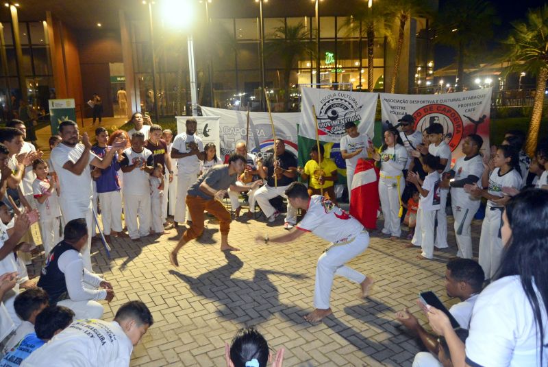 Sábado cultural mulheres no parque artes marciais no Parque Cultural Vila Maguary
