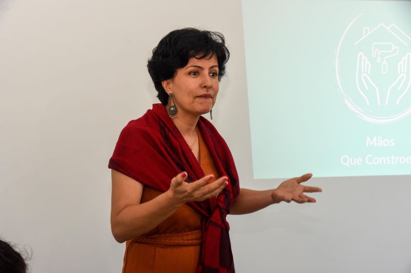 Certificação do minicurso de pintura no CREAS I