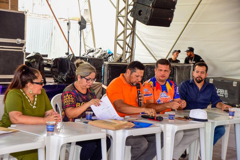 Apuração do resultado das quadrilhas do Forró Ananindeua 2026