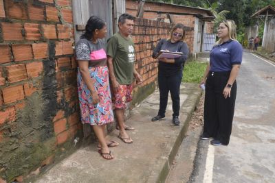 galeria: Apoio para famílias atingidas pelo alagamento no bairro do Aurá