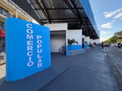 galeria: Inauguração do Comércio Popular Cidade Nova IV na av. Dom Vicente Zico