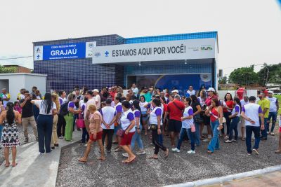 galeria: Inauguração da Clínica Saúde da Família Grajaú no Icuí