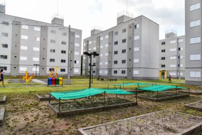 galeria: Entrega do habitacional Novo Cristo II com presença do Sec. Nacional de Habitação Alfredo e do Ministro do MDR Rogério Marinho