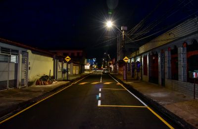 galeria: Inauguração e entrega de rua Pavimentada e Iluminação de led na cidade nova II- Trav we 21