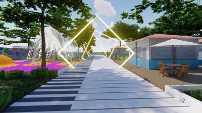 notícia: Prefeitura apresenta projeto ousado que irá modernizar a Praça de Águas Lindas 