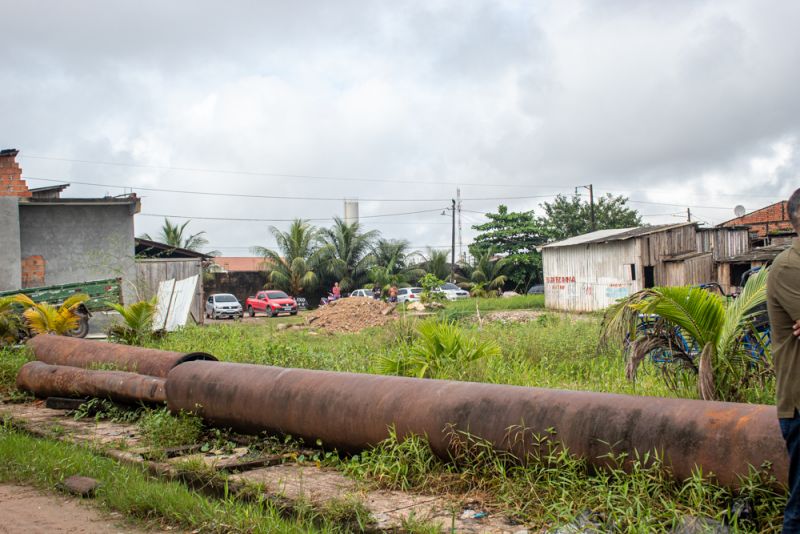 Assinatura de O.S de Regularização e Construção da Nova Praça da Área do Búfalo