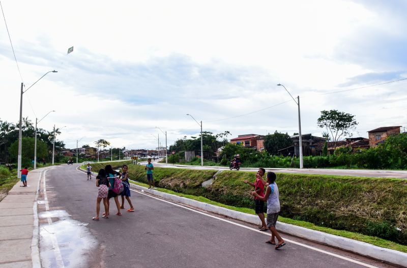 Entrega de Macrodenagem e Infraestrutura Viária do Trecho I dos Canais Maguariaçu