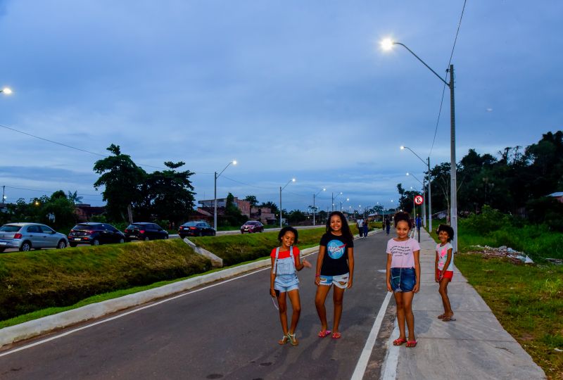 Entrega de Macrodenagem e Infraestrutura Viária do Trecho I dos Canais Maguariaçu