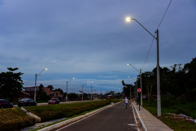 Entrega de Macrodenagem e Infraestrutura Viária do Trecho I dos Canais Maguariaçu