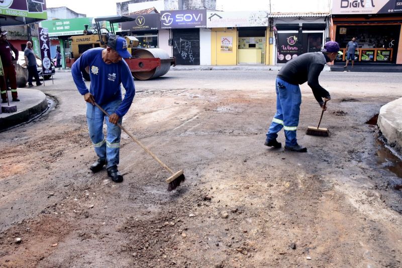 Visita Técnica de Recapeamento da Rua We 29, Cidade Nova IV