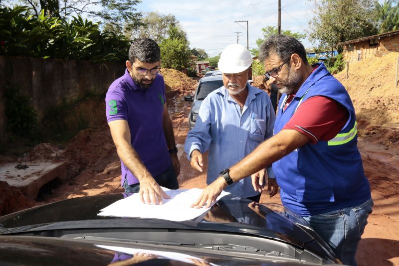 Visita Técnica nas Obras de Infraestrutura Viária e Mobilidade Urbana do Bairro de Águas Lindas - Alameda São Francisco