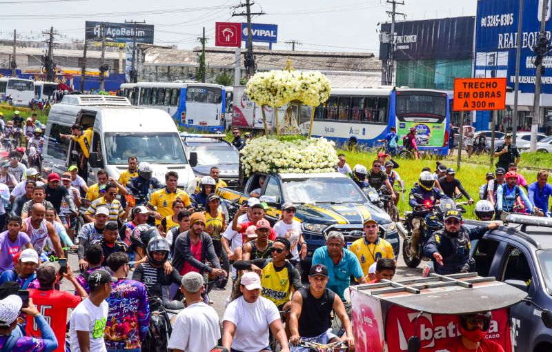 Círio 2022 Traslado da Imagem Peregrina de Nossa Senhora de Nazaré em Ananindeua, recebida pelo Prefeito Dr Daniel