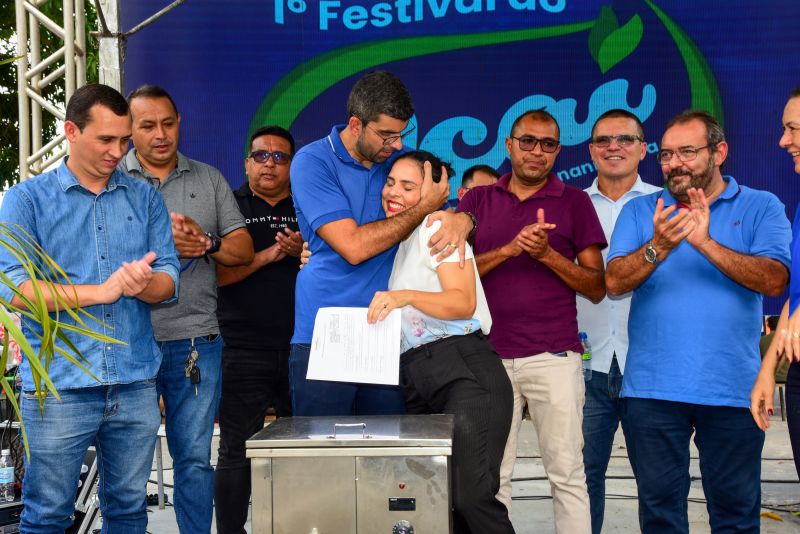 1º Festival do Açaí em Ananindeua e entrega de equipamentos para os batedores de açaí no complexo da Cidade Nova VIII