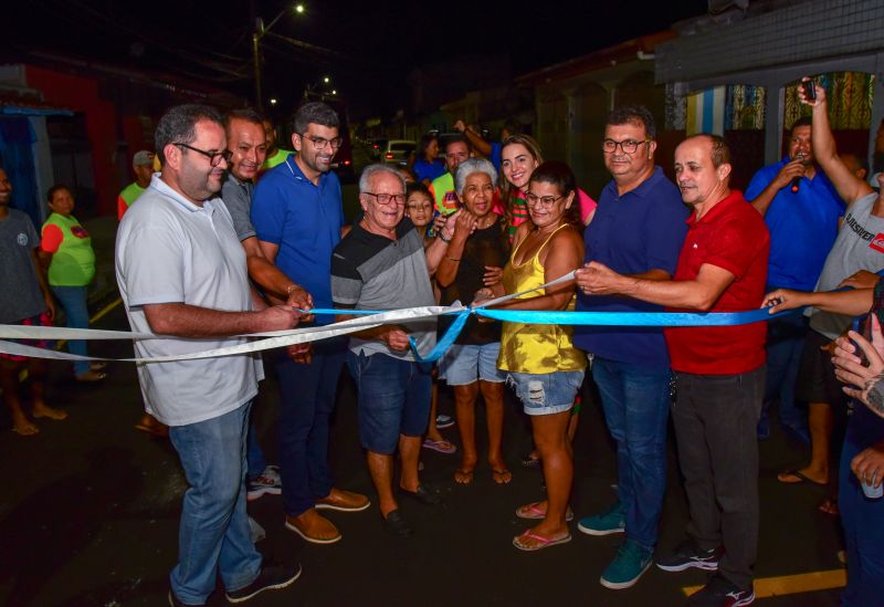 Inauguração Asfáltica da WE 25, e Alameda Esmeralda na Cidade Nova IV