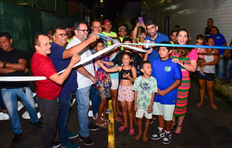 Inauguração Asfáltica da WE 25, e Alameda Esmeralda na Cidade Nova IV