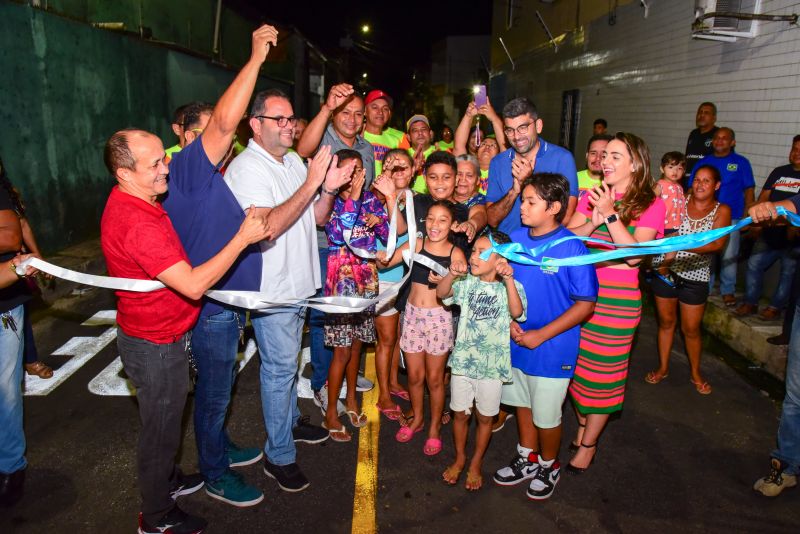 Inauguração Asfáltica da WE 25, e Alameda Esmeralda na Cidade Nova IV
