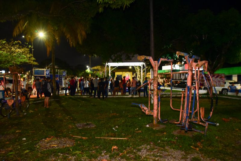 Assinatura de O.S para a revitalização da praça Alessandro Melul, avenida Dom Vicente Zico com WE 70