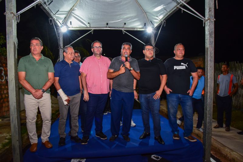 Inauguração Asfáltica das passagens União e São José Ribamar no bairro de Águas Lindas