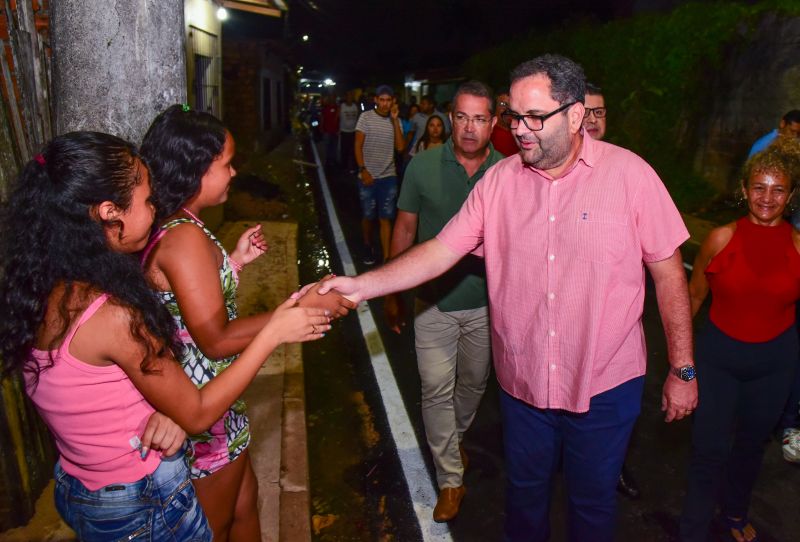 Inauguração Asfáltica das passagens União e São José Ribamar no bairro de Águas Lindas