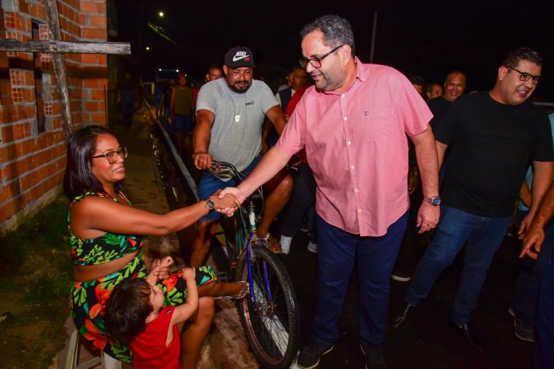 Inauguração Asfáltica das passagens União e São José Ribamar no bairro de Águas Lindas