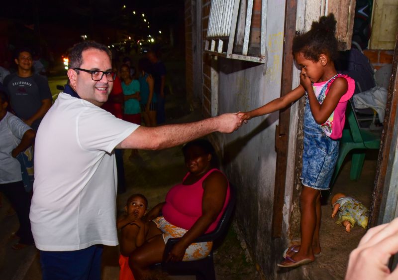 Inauguração das ruas do Conjunto Warislândia no Bairro Icuí Laranjeira, Alamedas A, B, C, D, rua José Nicolas e Passagem Alacid Nunes