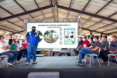 galeria: Apresentação do projeto de requalificação da feira do Complexo Cidade Nova VI