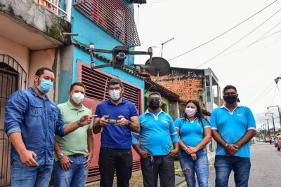 galeria: Voo Inaugural de Drone para estudo Regularização Fundiária na Area do Falcolandia