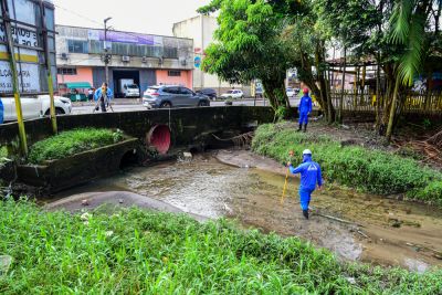 galeria: Assinatura de O.S de Macrodrenagem do canal da Cidade Nova VI