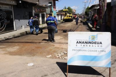 galeria: Visita Técnica de Recapeamento da Rua We 29, Cidade Nova IV