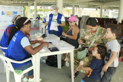 galeria: Atendimento do Programa Consultório na rua, diversos serviços de saúde para a comunidade do Jaderlândia – Paroquia Cristo Peregrino no bairro Jaderlândia