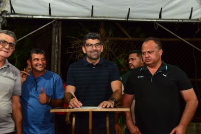 galeria: Assinatura da Ordem de Serviço para Reforma da Praça Eliana Aranha no Conjunto Geraldo Palmeira no Distrito Industrial