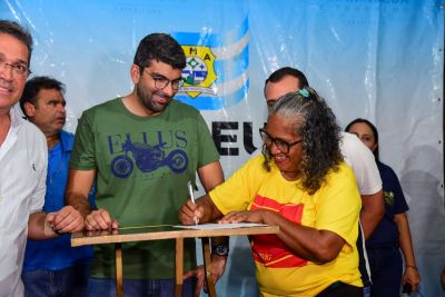 galeria: Assinatura da Ordem de Serviço para  drenagem e pavimentação asfáltica das ruas do Icuí Boa Vista - Rua São Francisco no Icuí Guajará