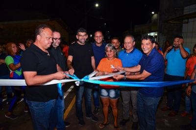 galeria: Inauguração Asfáltica  das ruas Belo Horizonte e Santa Terezinha no bairro Águas Lindas