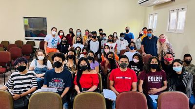 notícia: Adolescentes de Ananindeua participam do 1º encontro de formação do NUCA