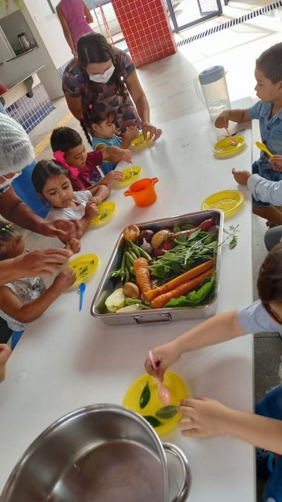 notícia: Crianças do Irmã Dulce participam do "Projeto Cuquinha"