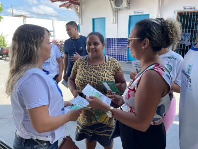 notícia: Seurb participa da segunda ação integrada orientando moradores 