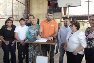 notícia: Bairro do Icuí ganhará escola reformada e ampliada
