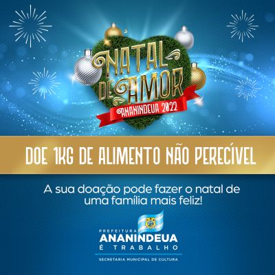 notícia: Campanha de doação de alimentos movimenta Natal de Amor de Ananindeua