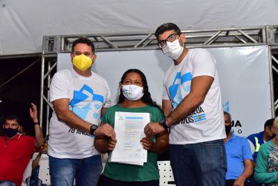 notícia: Moradores do Nova Zelândia recebem 542 títulos de propriedade