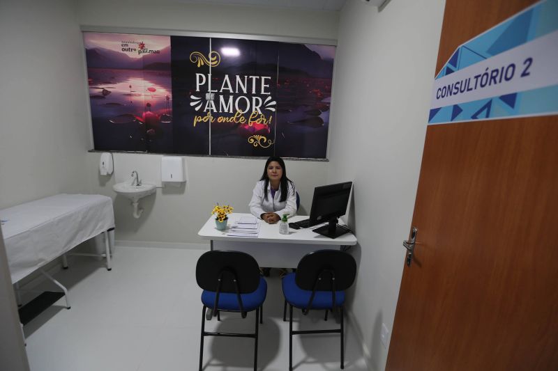 Inauguração da clinica Saúde da família 24 hs, unidade de pronto atendimento no bairro da Guanabara