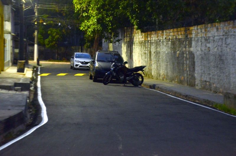 Cerimônia de Inauguração das ruas na Comunidade Pedreirinha no bairro da Guanabara