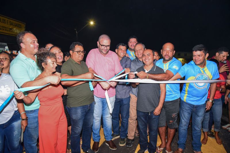 Inauguração Asfáltica no Conjunto Girassol no Bairro Águas Brancas