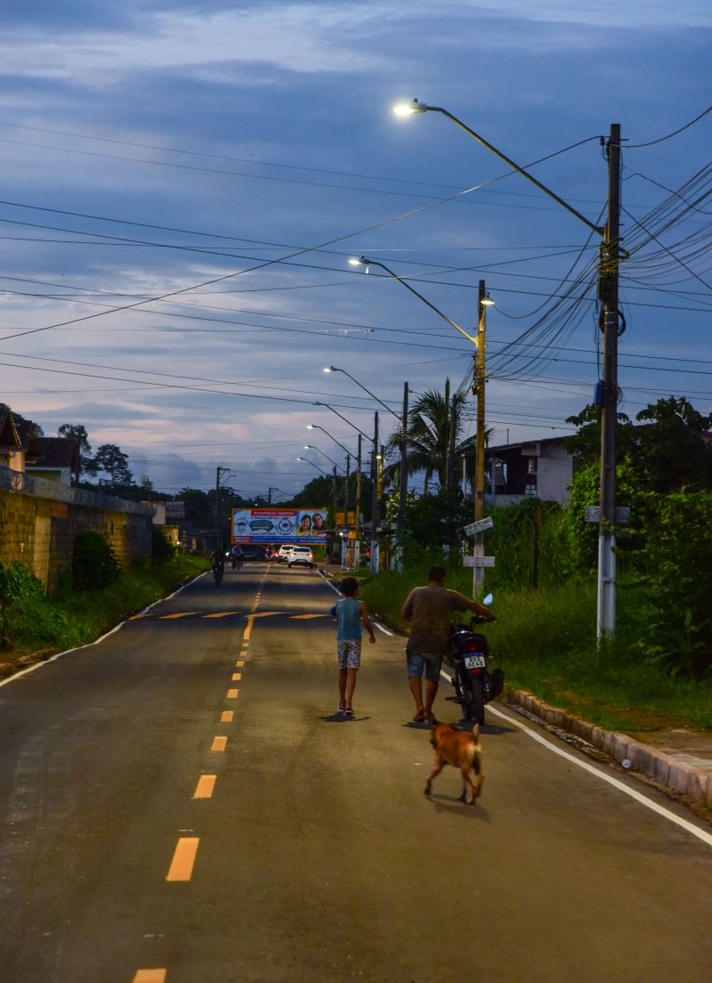 Inauguração Asfáltica no Conjunto Girassol no Bairro Águas Brancas