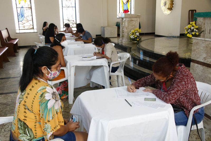 Posto de Vacinação Covid na Paróquia de Nossa Senhora do Amparo