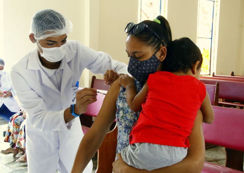 Posto de Vacinação Covid na Paróquia de Nossa Senhora do Amparo