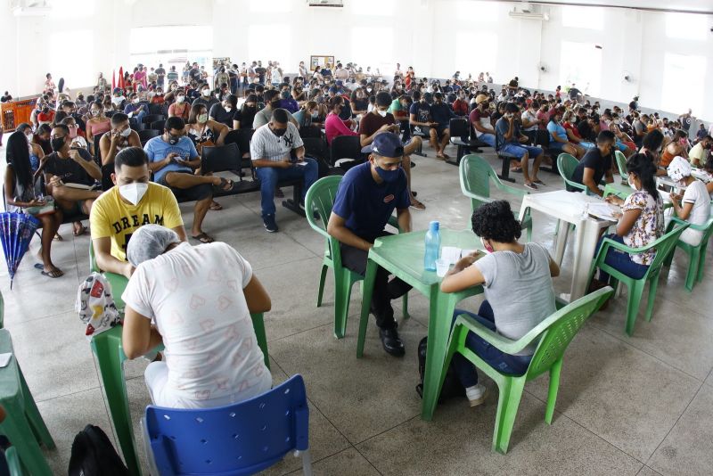 Posto de apoio na Vacinação Igreja Catedral da Fé no Distrito Industrial