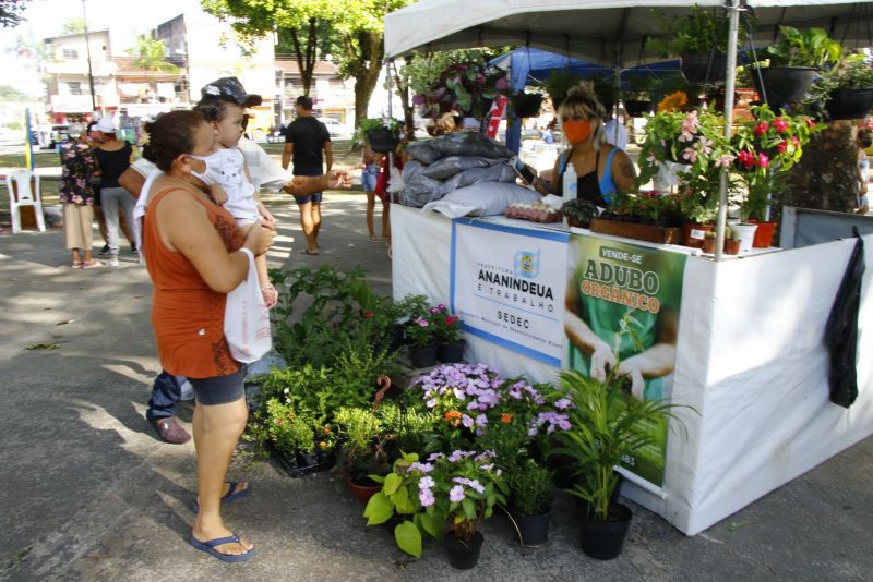 Visita a Feira do Agricultor Familiar na Praça da Cidade Nova VIII