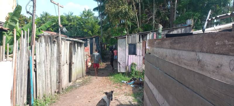 Ocupação Pedro Cavalheiro, Mariguella, bairro do Aurá.